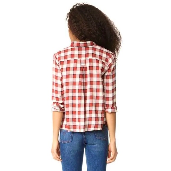 CURRENT/ELLIOTT The Lucy Tuck Blouse - Picture 6 of 16